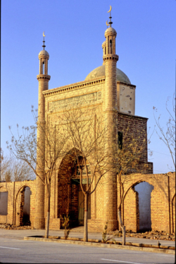 Ancienne mosquée de Ruoqianq (Charklik).