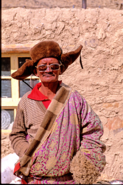 Cet homme est le propriétaire d'une halte entre Domar et Sumxhi, en plein Chang Thang.